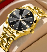 VAVA VOOM Brand Fashion Mens Watch Luxury Top Business Stainless Steel Water Resistant Wristwatches Male Sport Luminous Date Man Clock
